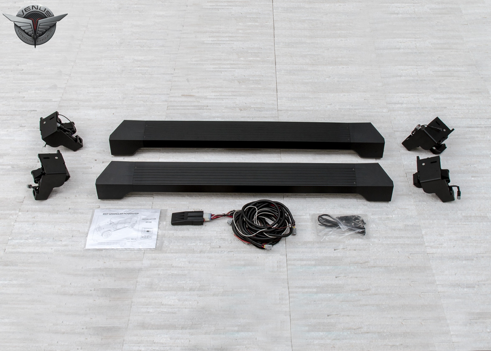 ELEKTRYCZNE STOPNIE BOCZNE JEEP WRANGLER JK 2 DRZWI 2007-