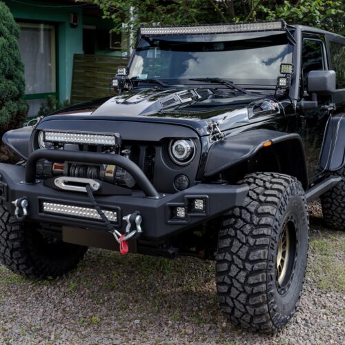 POSZERZENIA BŁOTNIKÓW PARAMOUNT AUTOMOTIVE JEEP WRANGLER JK 2 DRZWI