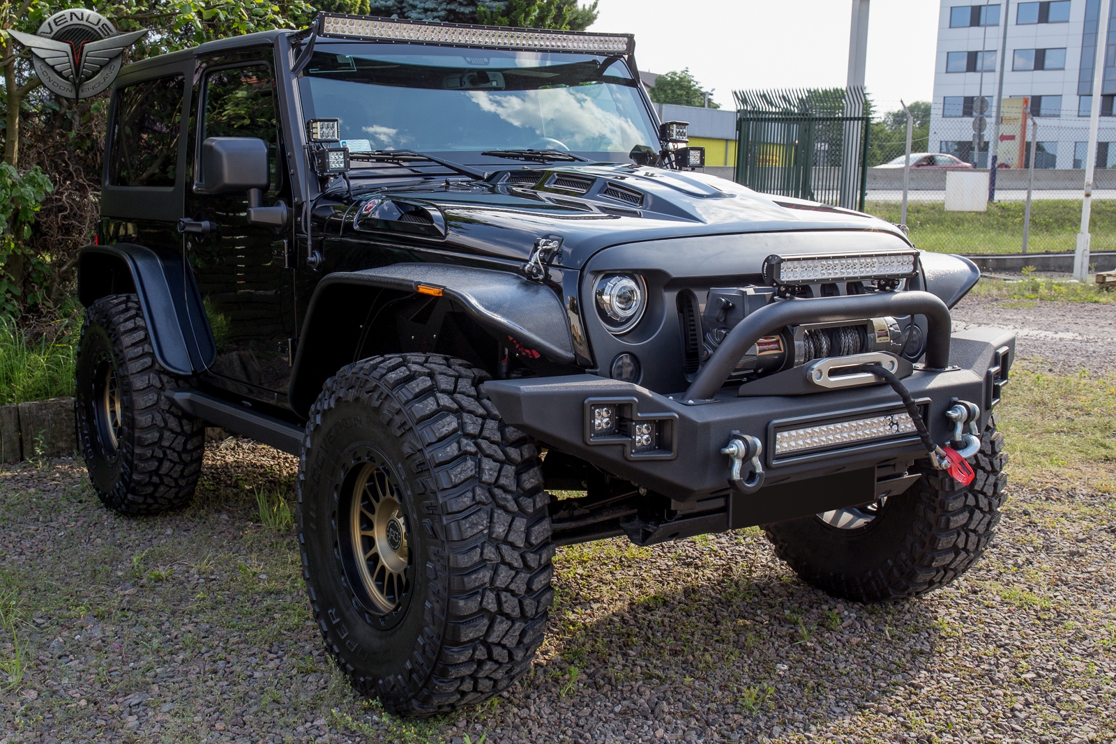 POSZERZENIA BŁOTNIKÓW PARAMOUNT AUTOMOTIVE JEEP WRANGLER JK 2 DRZWI - Image 2