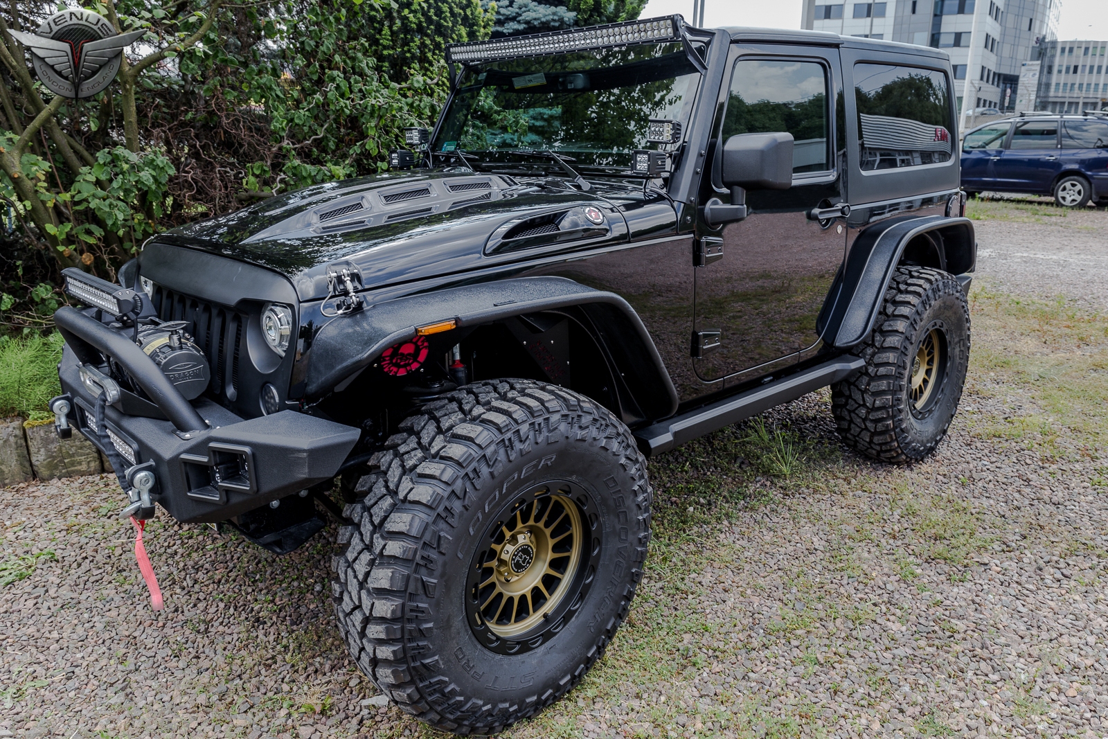 POSZERZENIA BŁOTNIKÓW PARAMOUNT AUTOMOTIVE JEEP WRANGLER JK 2 DRZWI - Image 3