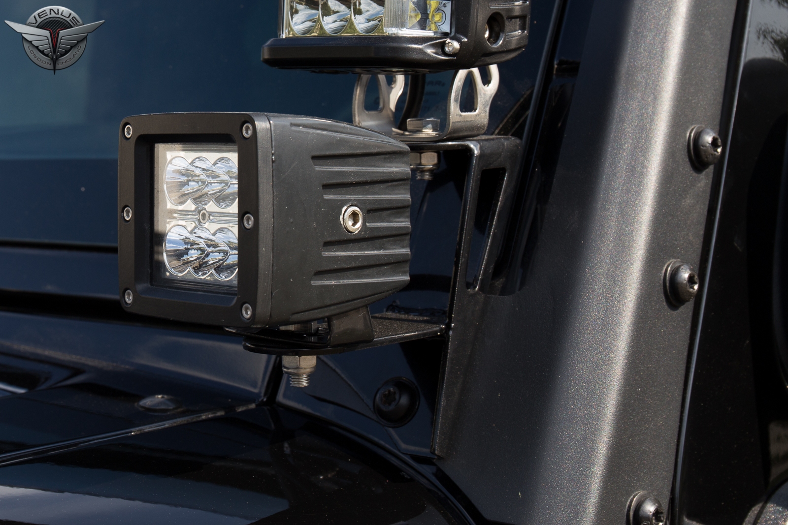 MOCOWANIE LAMP DODATKOWYCH SŁUPKA PRZEDNIEGO JEEP WRANGLER JK - obrazek 2