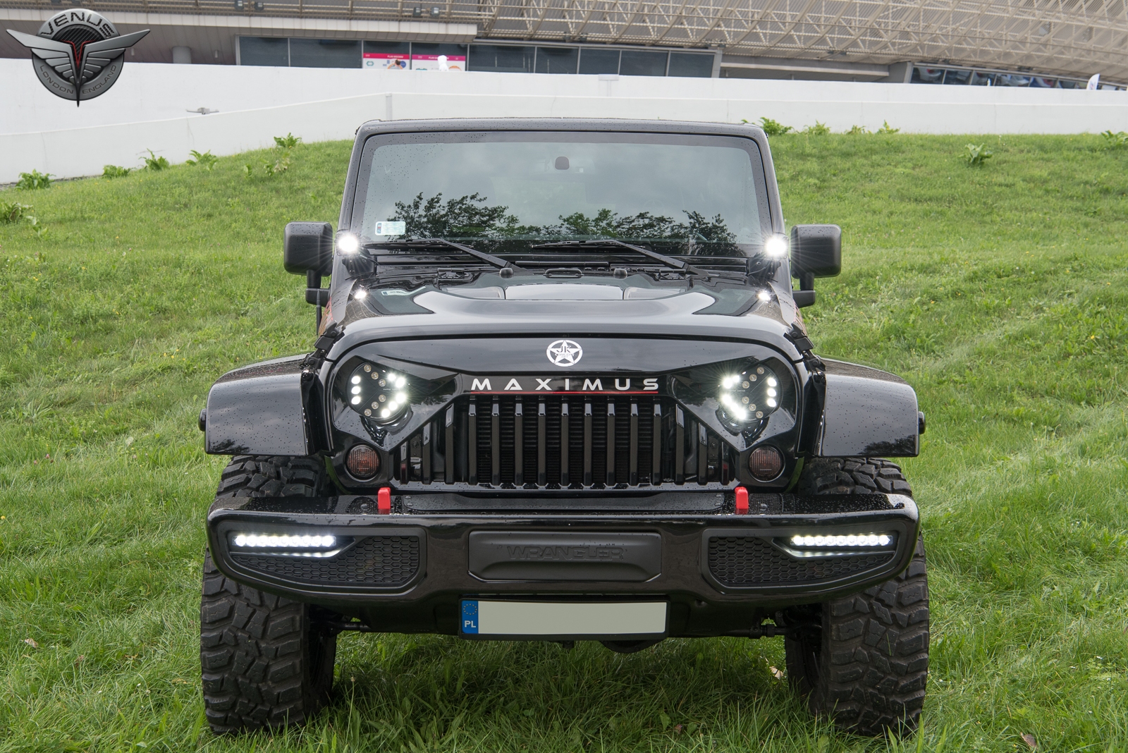 GRILL PRZEDNI GLADIATOR JEEP WRANGLER JK