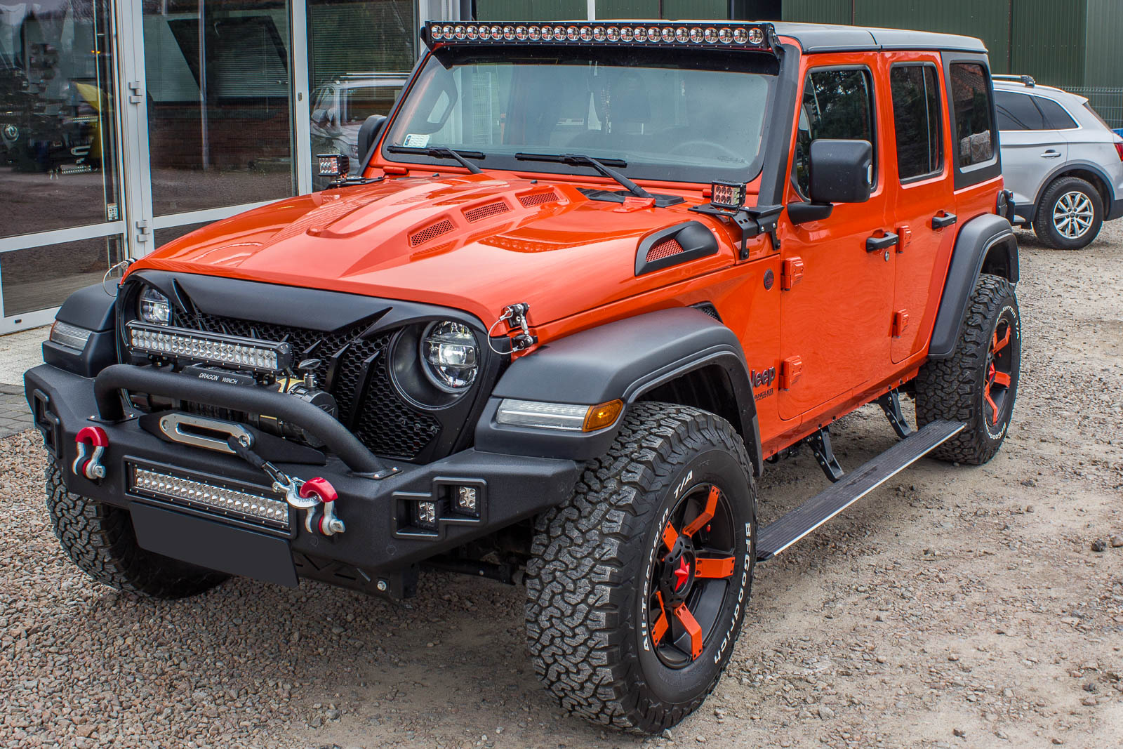 JEEP WRANGLER JL 2018+ MOCOWANIE DO LAMP DODATKOWYCH 52" PRZÓD