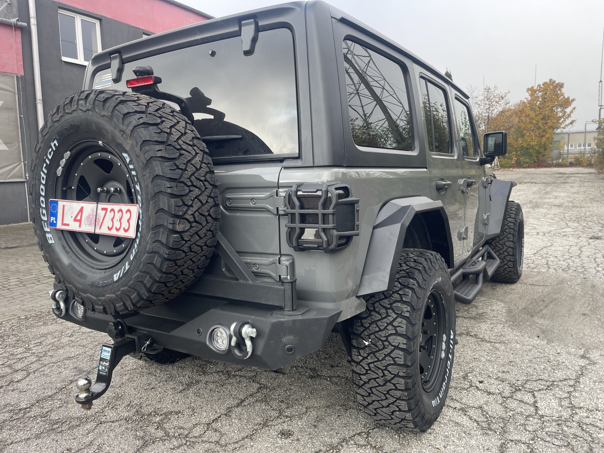 ORUROWANIE PROGI BOCZNE ROCK JEEP WRANGLER JK 4 DRZWI - obrazek 4