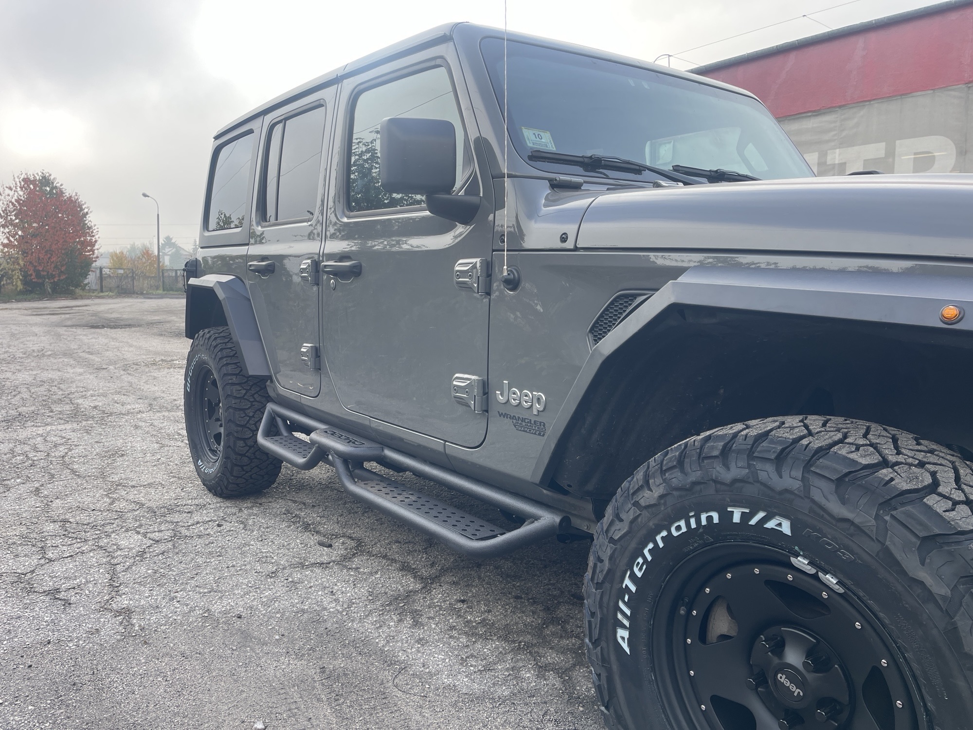 ORUROWANIE PROGI BOCZNE ROCK JEEP WRANGLER JK 4 DRZWI - obrazek 6