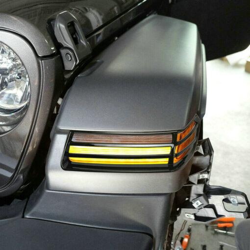 Osłony lamp przednich poszerzeń błotników Wrangler JL 2018+ Gladiator 2020+ - Image 2