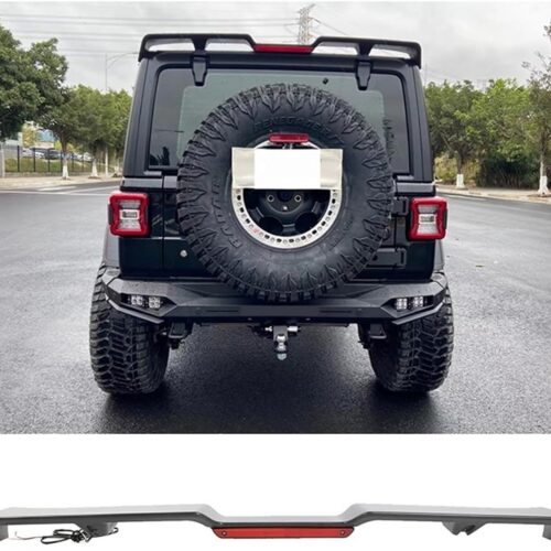 JEEP WRANGLER JK 2007-2018 TYLNY TUNINGOWY SPOILER ZE ŚWIATŁEM STOPU LED