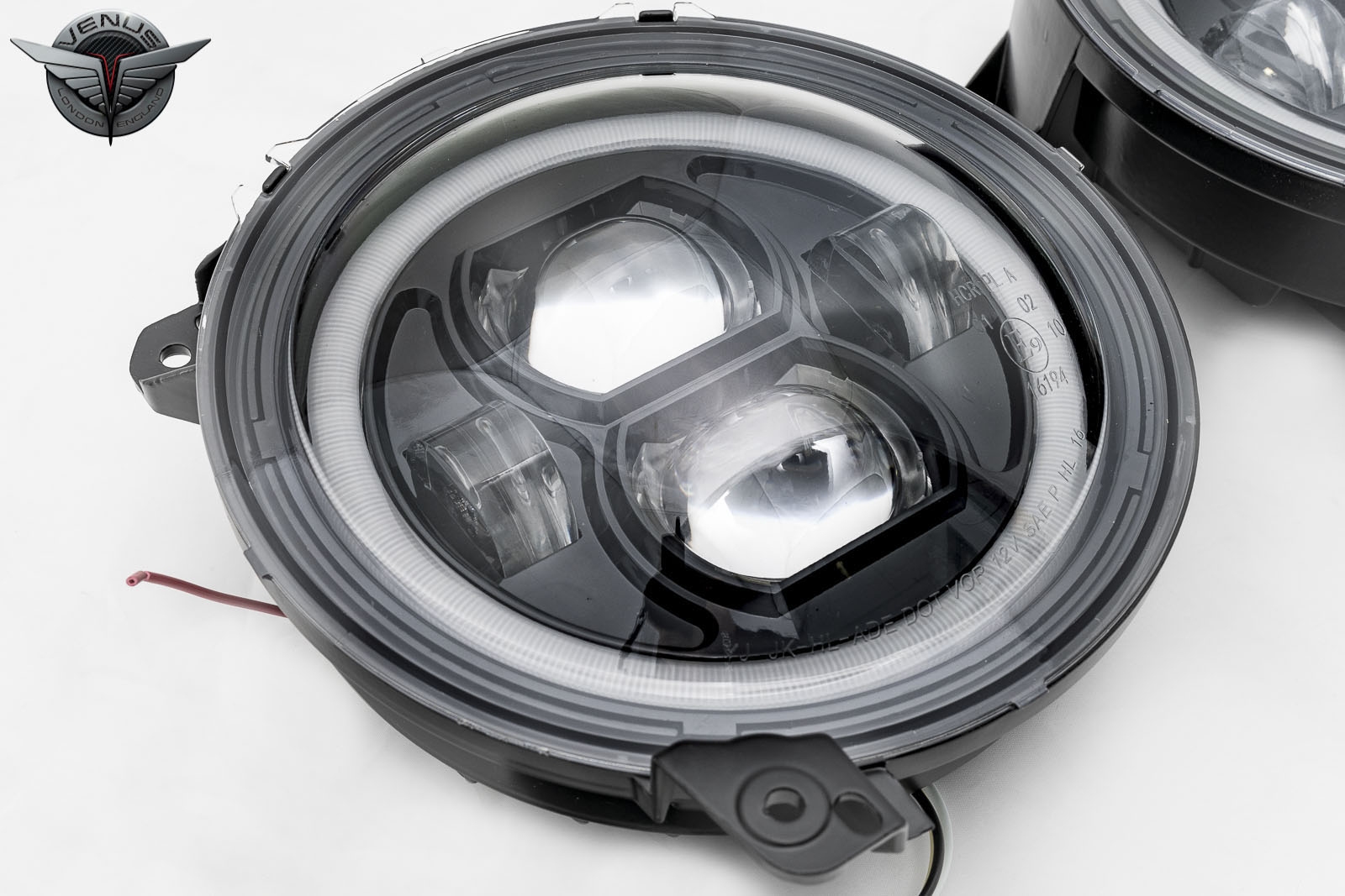JEEP WRANGLER JL 2018+ LAMPY PRZEDNIE LED 9 CALI - obrazek 5