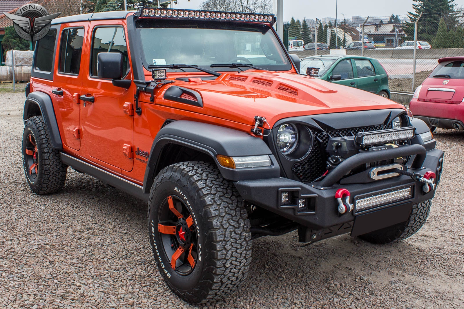 JEEP WRANGLER JL MASKA HEMI EUROPEJSKA WERSJA MOCOWAŃ MASKI - Image 2