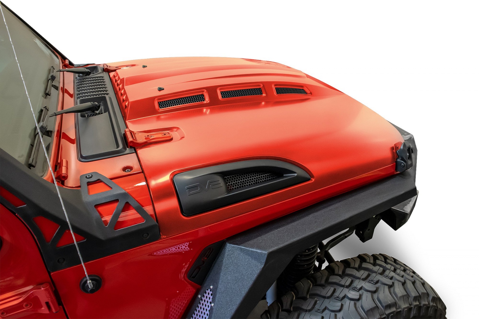 JEEP WRANGLER JL MASKA HEMI EUROPEJSKA WERSJA MOCOWAŃ MASKI - Image 5