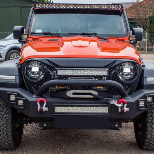 ZDERZAK PRZEDNI LP JEEP WRANGLER JL 2018+