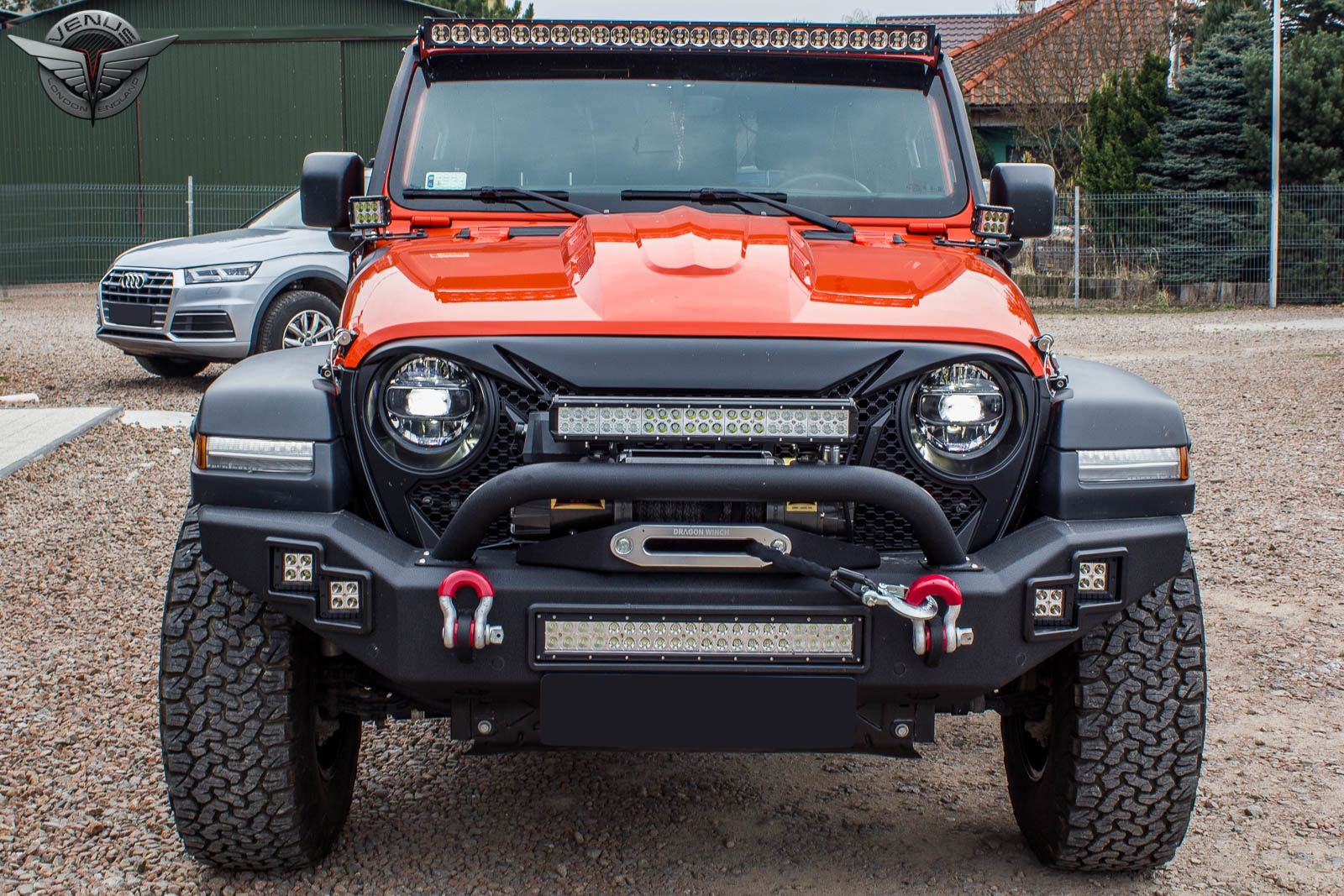 ZDERZAK PRZEDNI LP JEEP WRANGLER JL 2018+