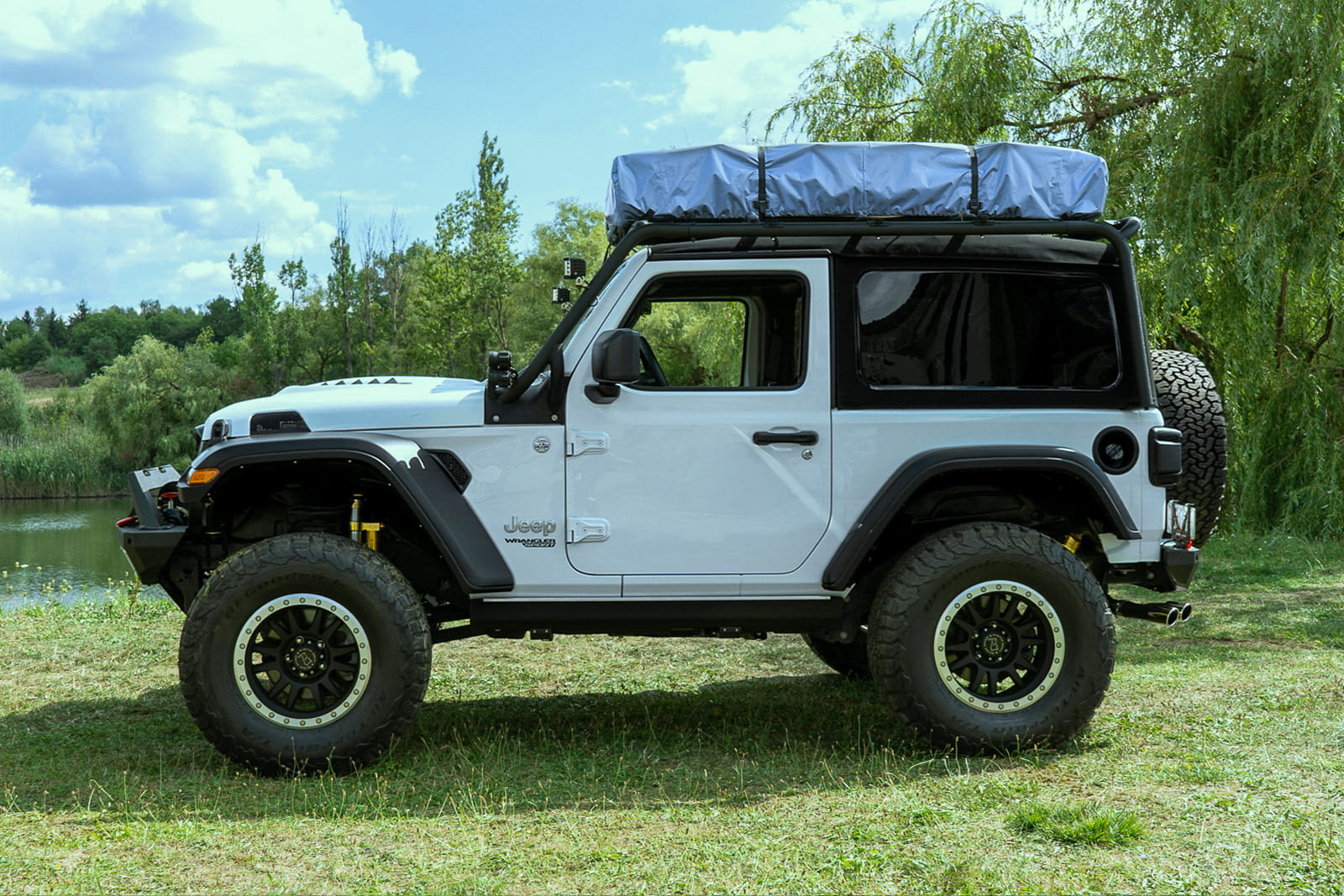 JEEP WRANGLER JL 2018+ BAGAŻNIK DACHOWY STELAŻ POD NAMIOT RAMA - obrazek 3