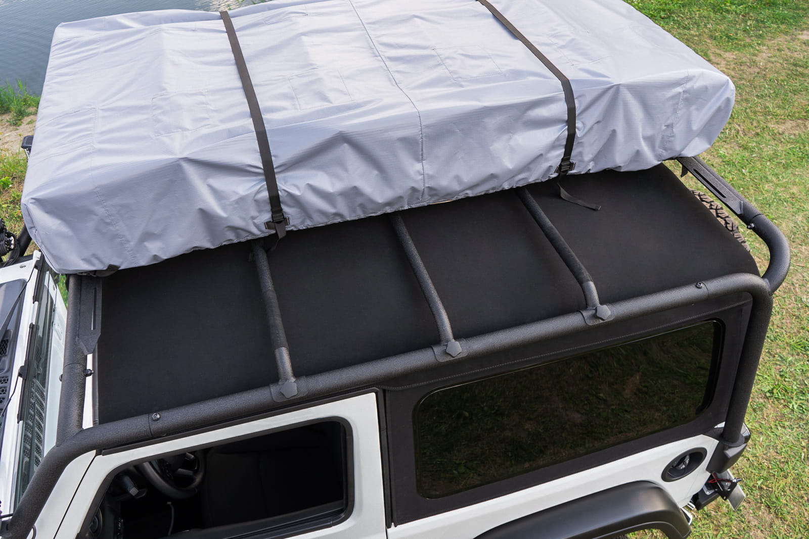 JEEP WRANGLER JL 2018+ BAGAŻNIK DACHOWY STELAŻ POD NAMIOT RAMA - obrazek 6