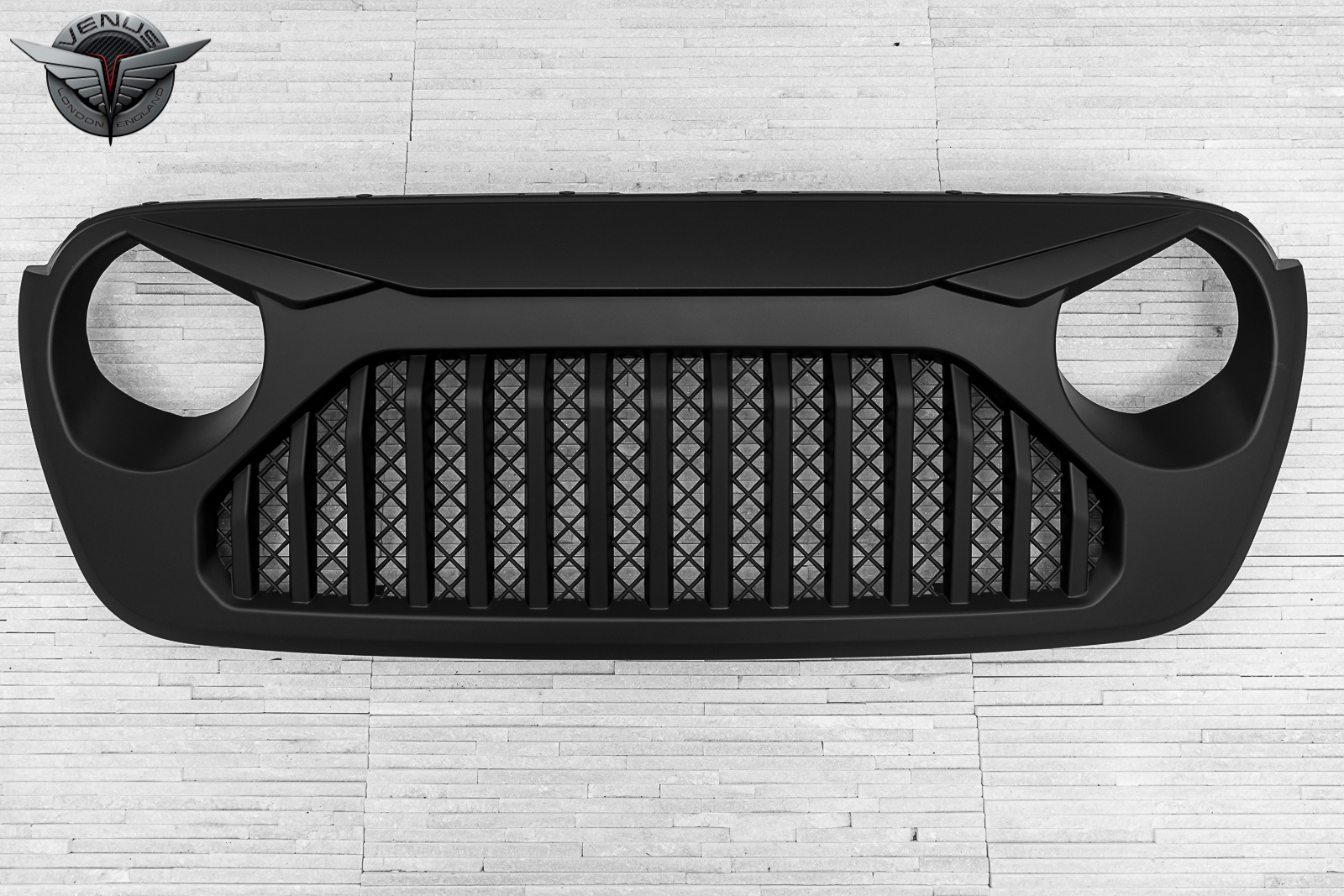 JEEP WRANGLER JL 2018+ ATRAPA CHŁODNICY GRILL CZARNY