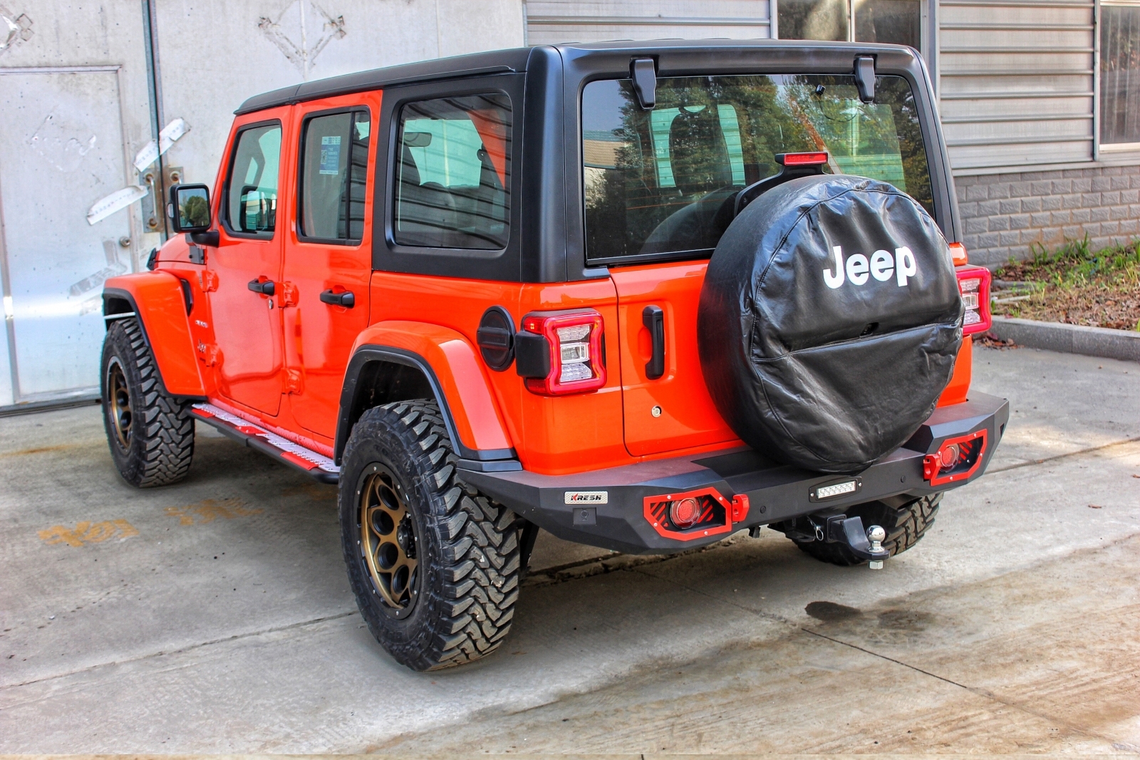 ZDERZAK TYLNY BRAVE JEEP WRANGLER JL 2018+ - obrazek 2