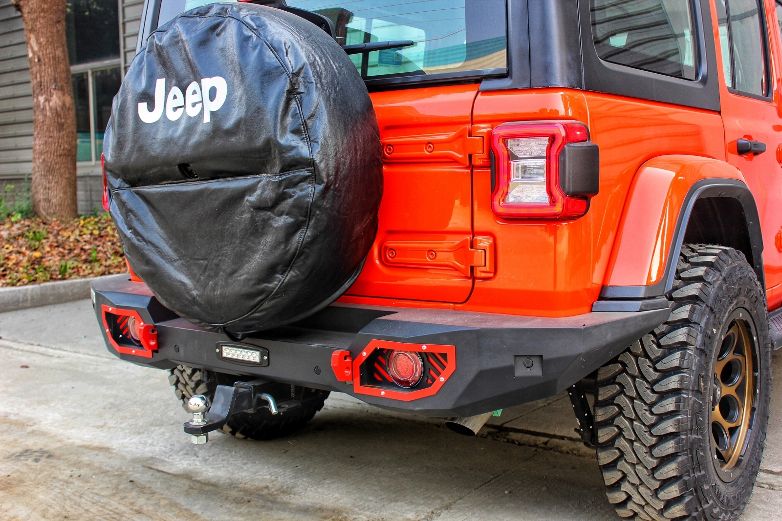 ZDERZAK TYLNY BRAVE JEEP WRANGLER JL 2018+ - obrazek 3