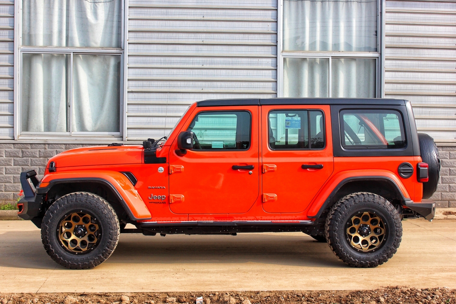 ZDERZAK PRZEDNI BRAVE JEEP WRANGLER JL 2018+ - Image 5