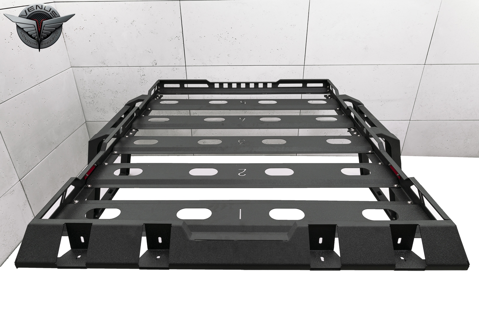 JEEP WRANGLER JL 2018+ BAGAŻNIK DACHOWY Z DRABINKĄ STAL - Image 11