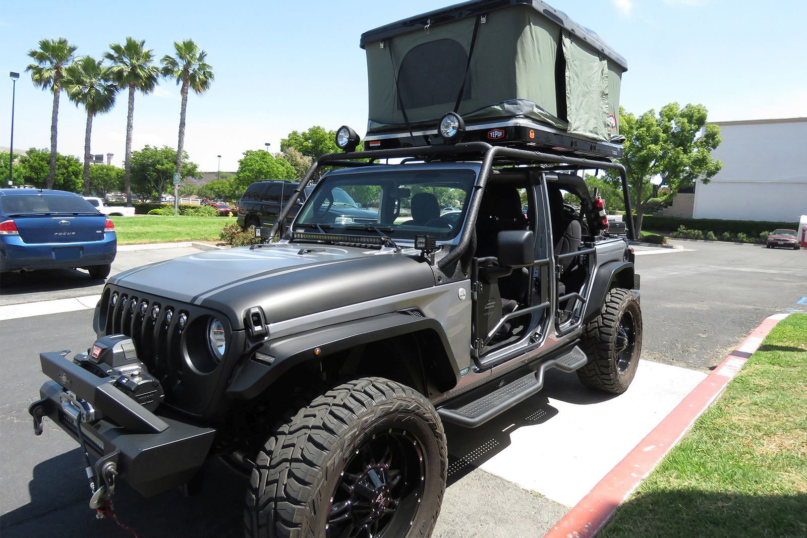 JEEP WRANGLER JL 2018+ 4D STELAŻ DACHOWY RAMA - Image 2