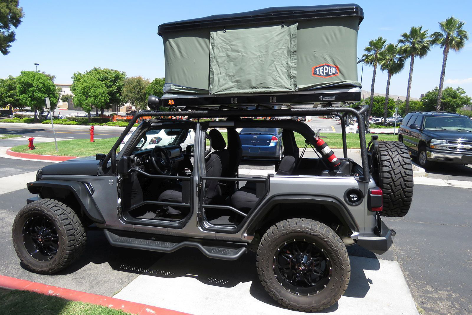 JEEP WRANGLER JL 2018+ 4D STELAŻ DACHOWY RAMA