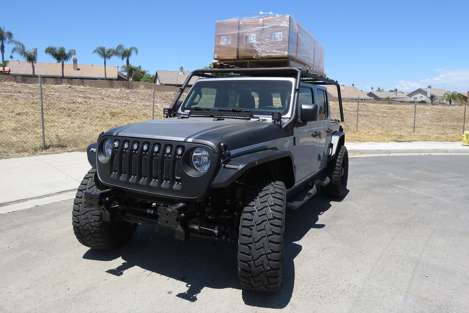 JEEP WRANGLER JL 2018+ 4D STELAŻ DACHOWY RAMA - Image 3
