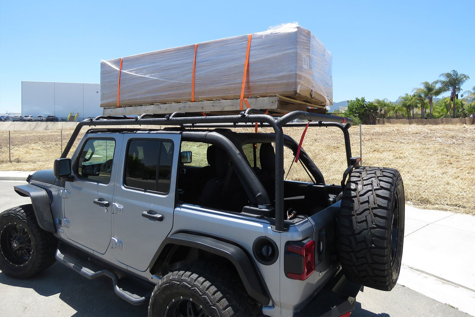 JEEP WRANGLER JL 2018+ 4D STELAŻ DACHOWY RAMA - Image 7