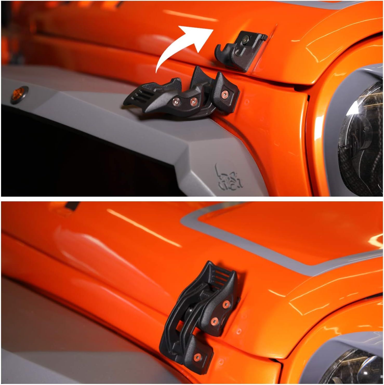 Zamknięcie boczne maski JEEP WRANGLER JL 2018+ - Image 4
