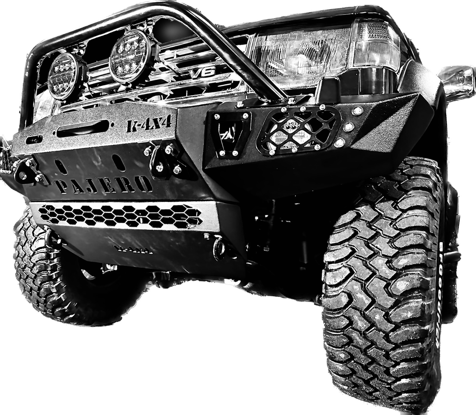 Zderzak przedni do Mitsubishi Pajero 2