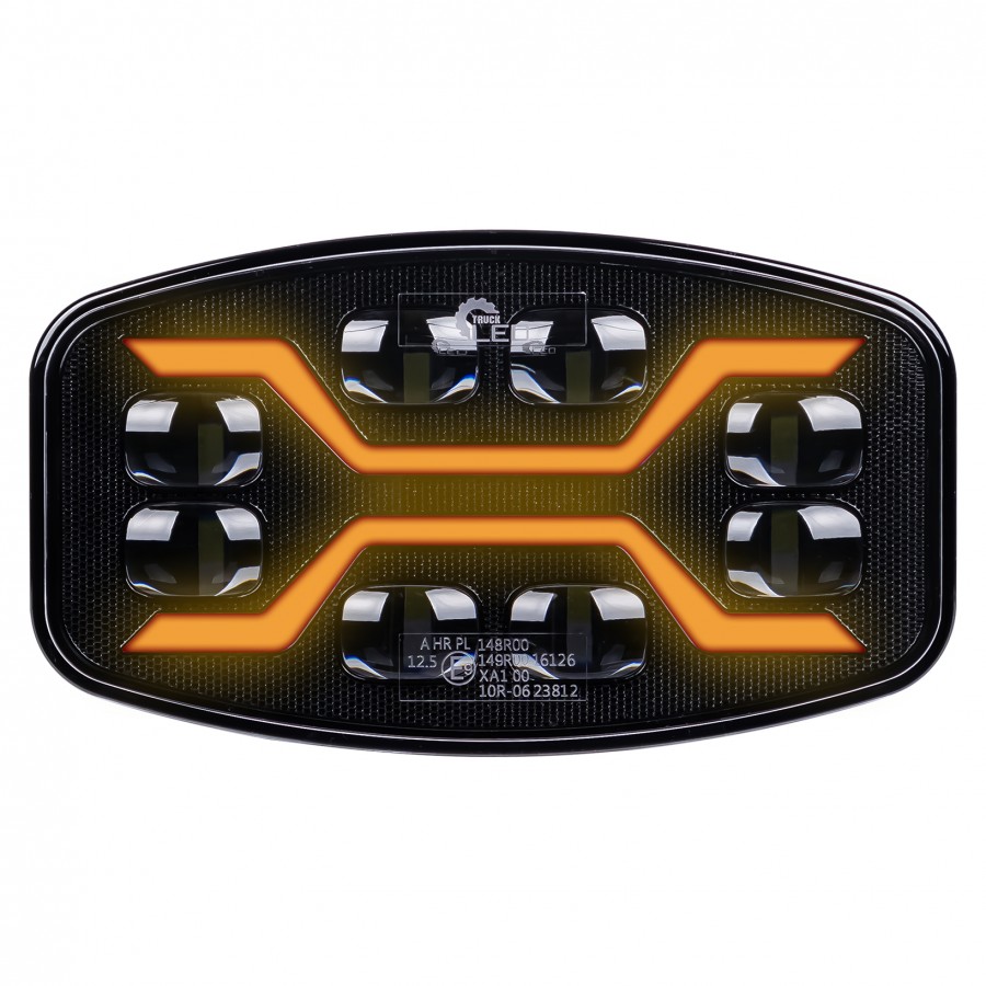 Lampa LED z homologacją X-Spider 245mm 12/24V