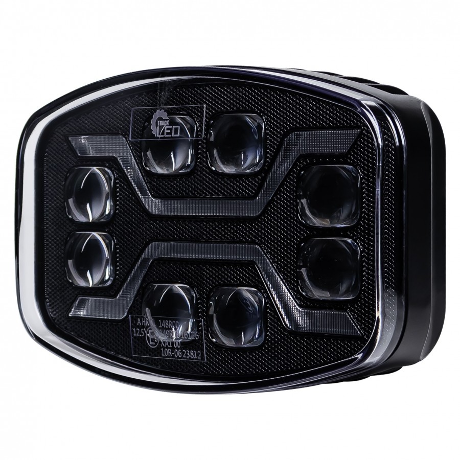 Lampa LED z homologacją X-Spider 245mm 12/24V - obrazek 4