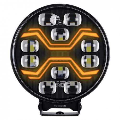 Lampa LED okrągła z homologacją X-Spider 9 cali 12/24V