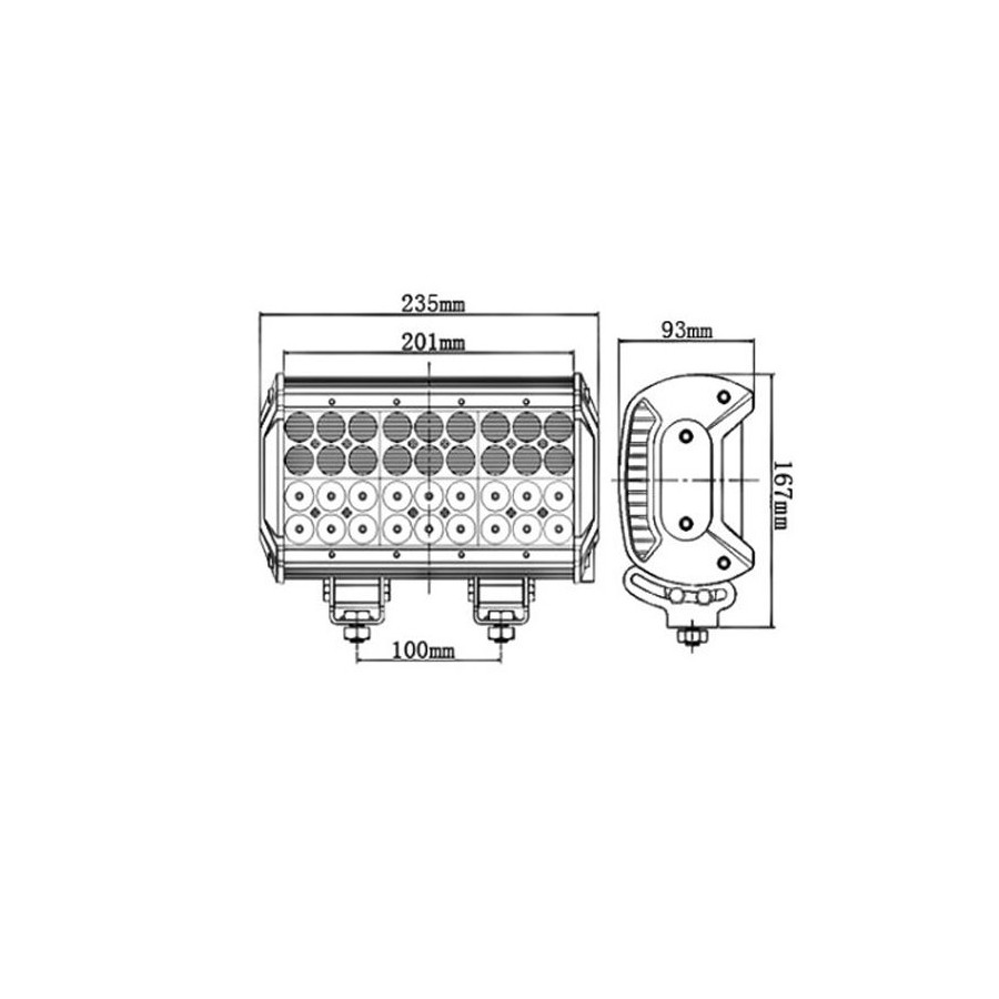 LAMPA ROBOCZA PANEL LED 108W COMBO - obrazek 2