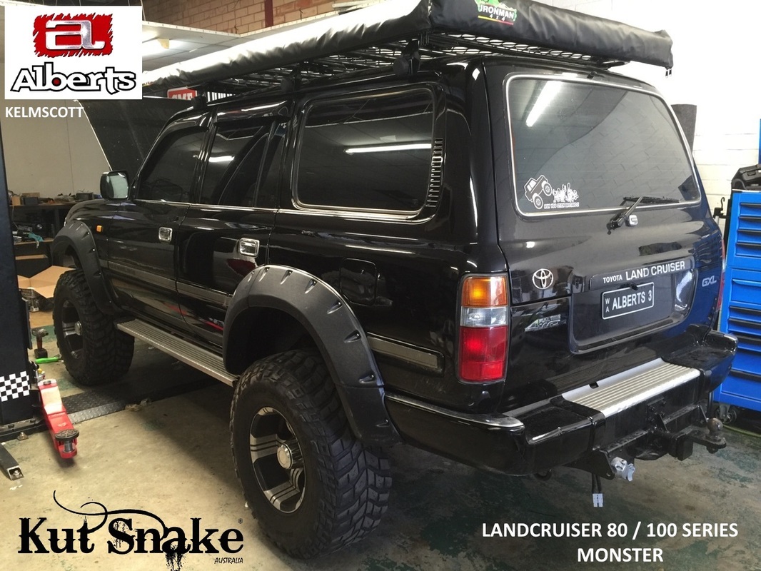 Poszerzenia błotników Toyota Land Cruiser 80 Monster szerokość - 95mm - obrazek 3