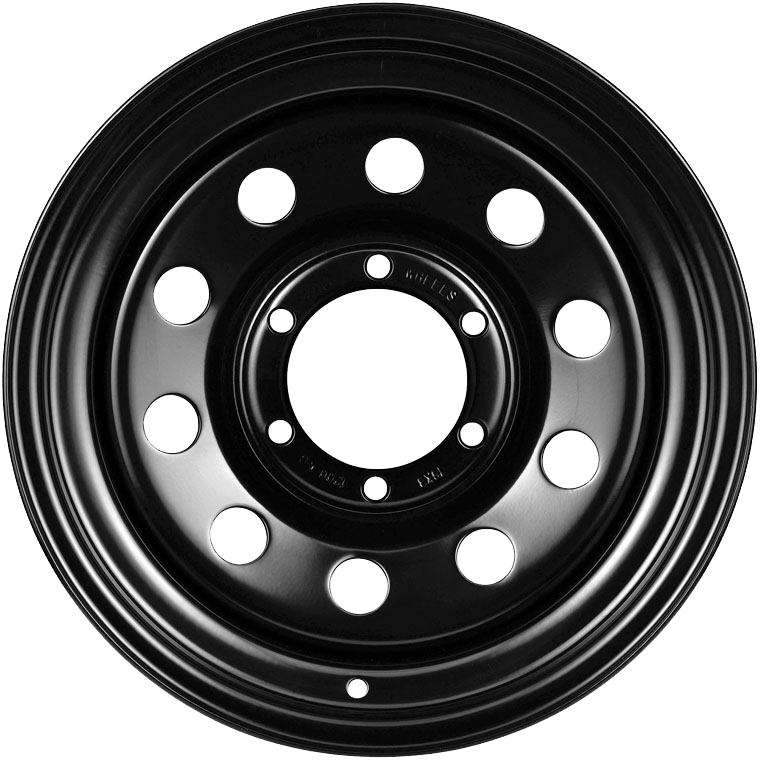 FELGA STALOWA CZARNA MODULAR ET -30 15x8 5x139,7 SUZUKI JIMNY