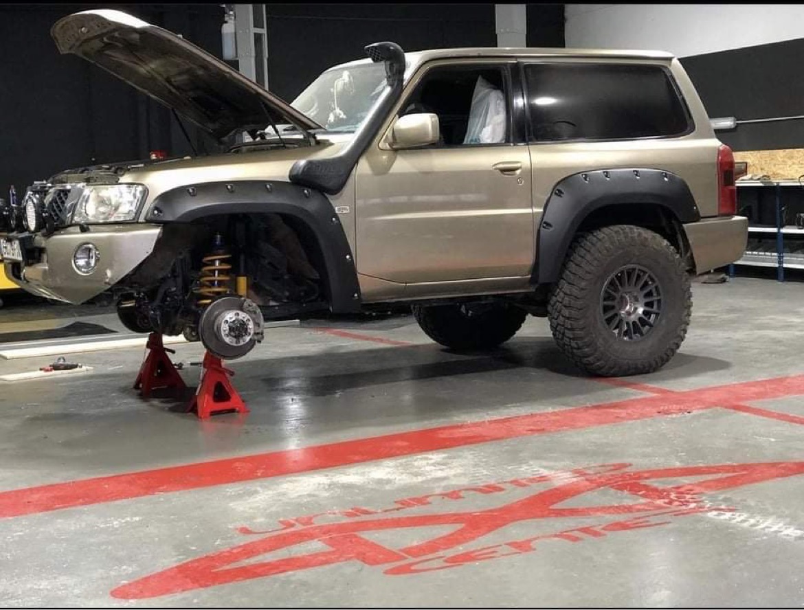 Poszerzenia błotników Nissan Patrol Y61 2D/3D GU4 2005- szerokość 70mm - obrazek 3