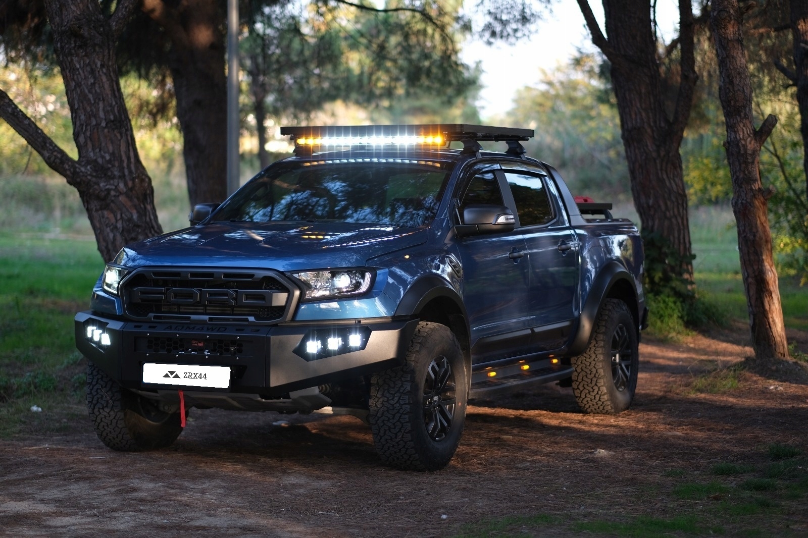 Zderzak przedni z płytą pod wyciągarkę Ford Ranger Raptor 18-23 - obrazek 4