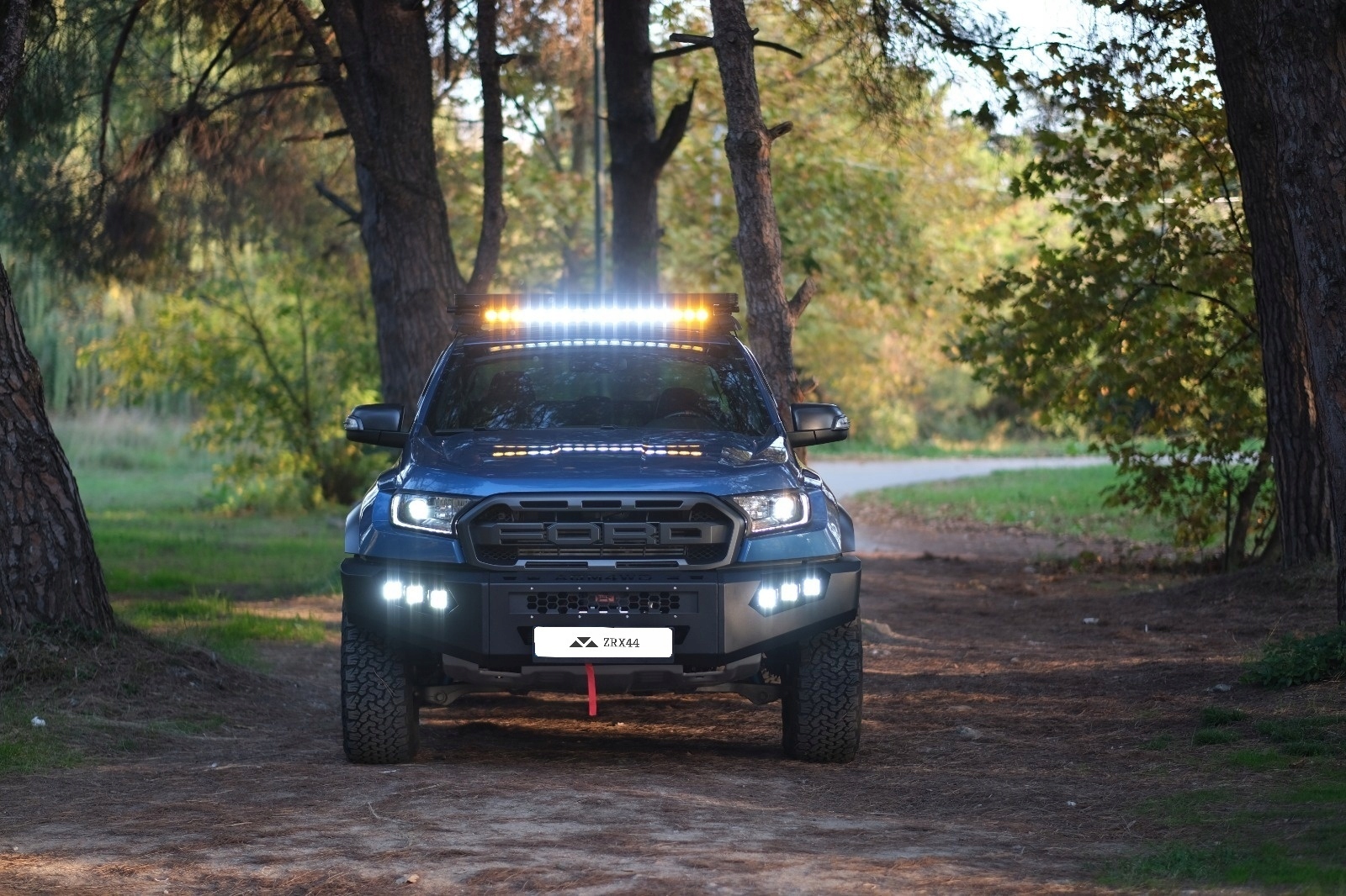 Zderzak przedni z płytą pod wyciągarkę Ford Ranger Raptor 18-23 - obrazek 5