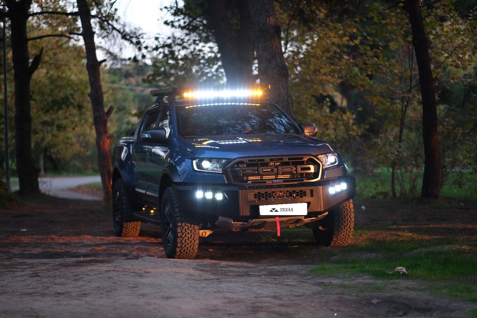 Zderzak przedni z płytą pod wyciągarkę Ford Ranger Raptor 18-23 - obrazek 7