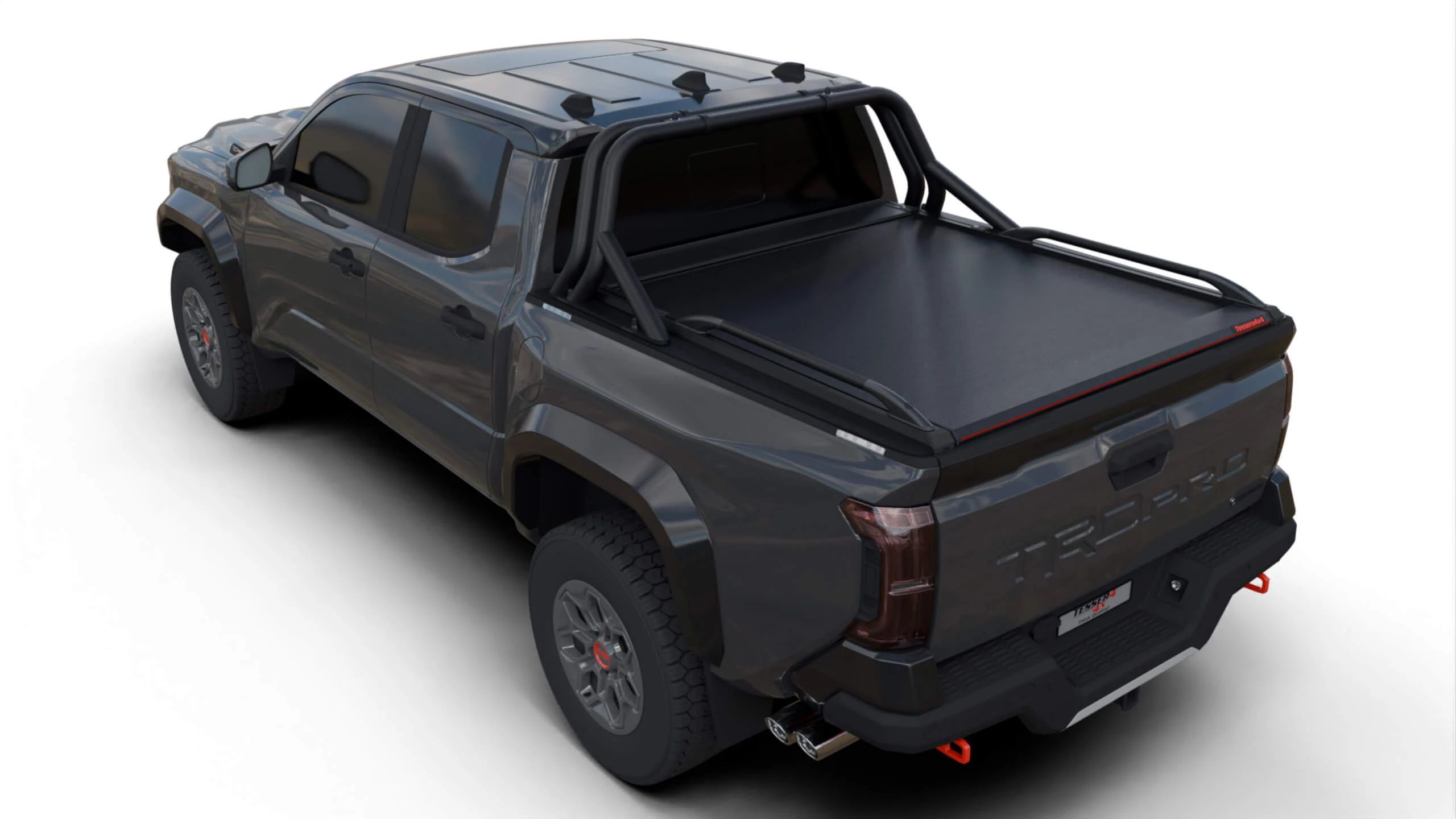 Tessera SE Manual - Roleta aluminiowa manualna Toyota Tacoma (2016 – 2023) 3rd Gen Tylko wersja z krótką paką 5ft (około 150cm) - obrazek 4