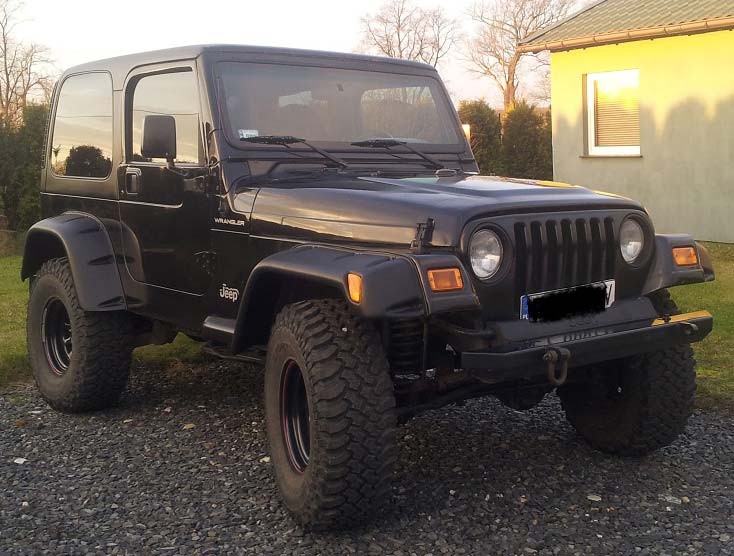 Poszerzenia 21cm 97-06 Jeep Wrangler TJ