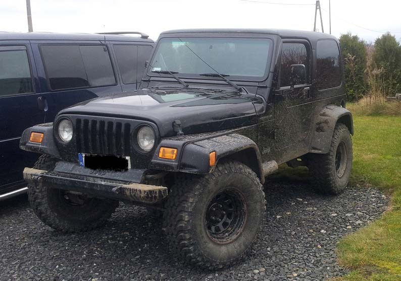 Poszerzenia 21cm 97-06 Jeep Wrangler TJ - obrazek 2
