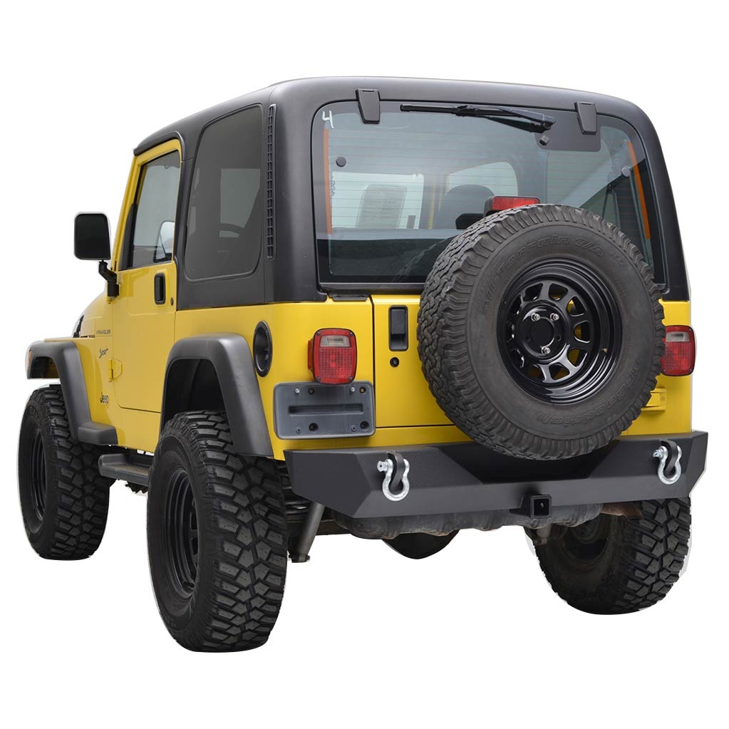 TYLNY ZDERZAK PARAMOUNT AUTOMOTIVE87-06 Jeep Wrangler YJ TJ - obrazek 4