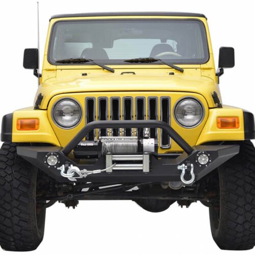 ZDERZAK PRZEDNI Z LED ASPEN PAROMOUNT AUYOMOTIVEJEEP WRANGLER YJ/TJ 87-06
