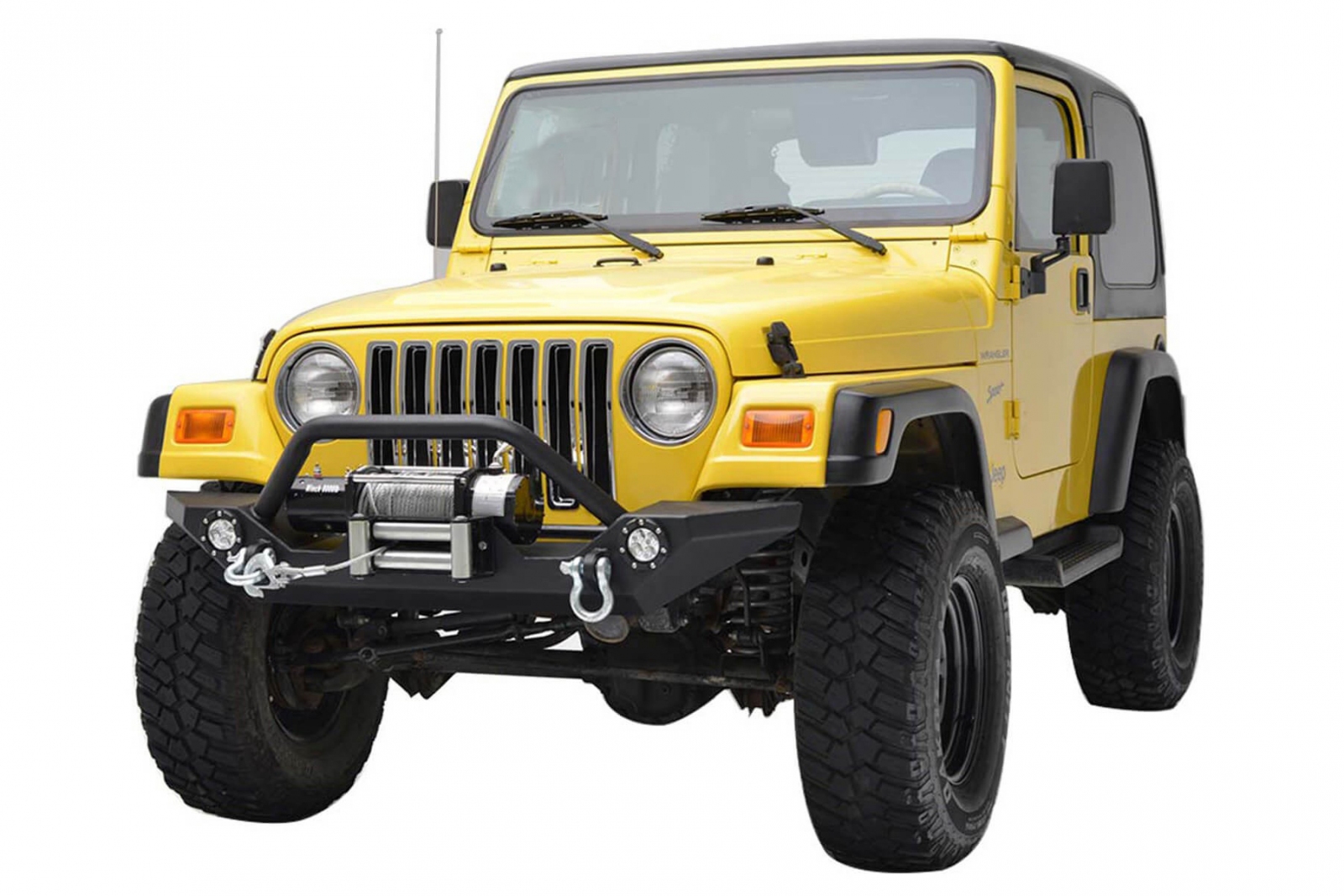 ZDERZAK PRZEDNI Z LED ASPEN PAROMOUNT AUYOMOTIVEJEEP WRANGLER YJ/TJ 87-06 - Image 2
