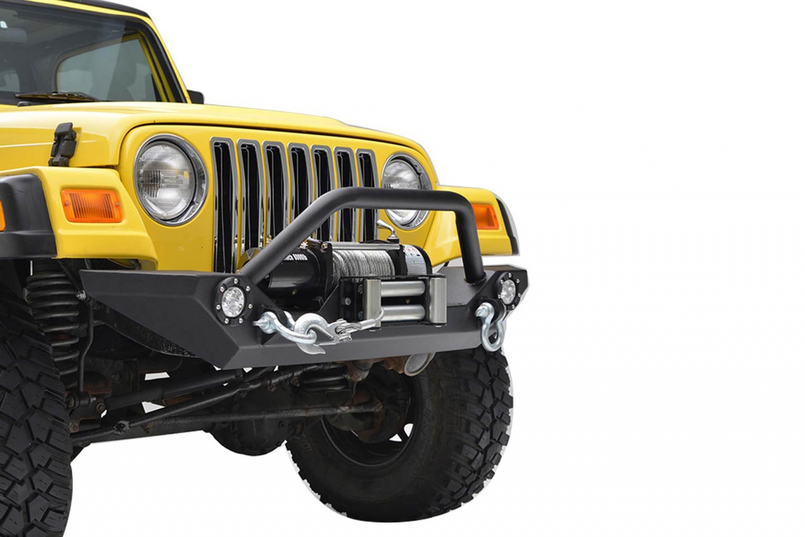 ZDERZAK PRZEDNI Z LED ASPEN PAROMOUNT AUYOMOTIVEJEEP WRANGLER YJ/TJ 87-06 - Image 3