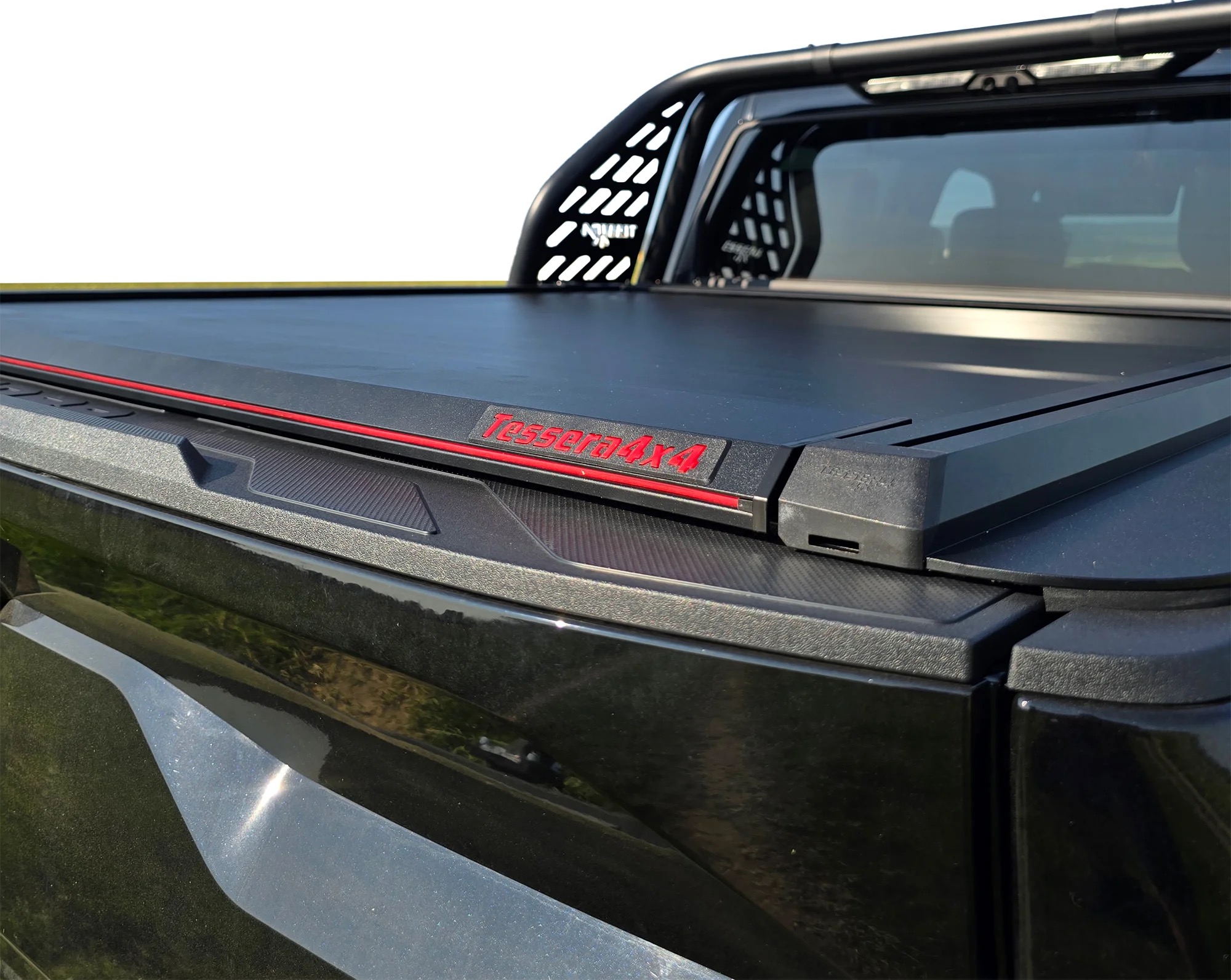 Roleta aluminiowa paki Toyota Tundra 6,5ft Tessera Roll+ Manual z led - Image 5