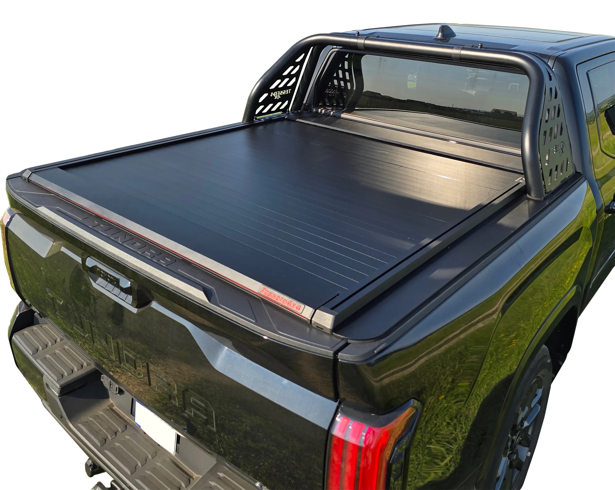 Roleta aluminiowa paki Toyota Tundra 6,5ft Tessera Roll+ Manual z led - Image 6