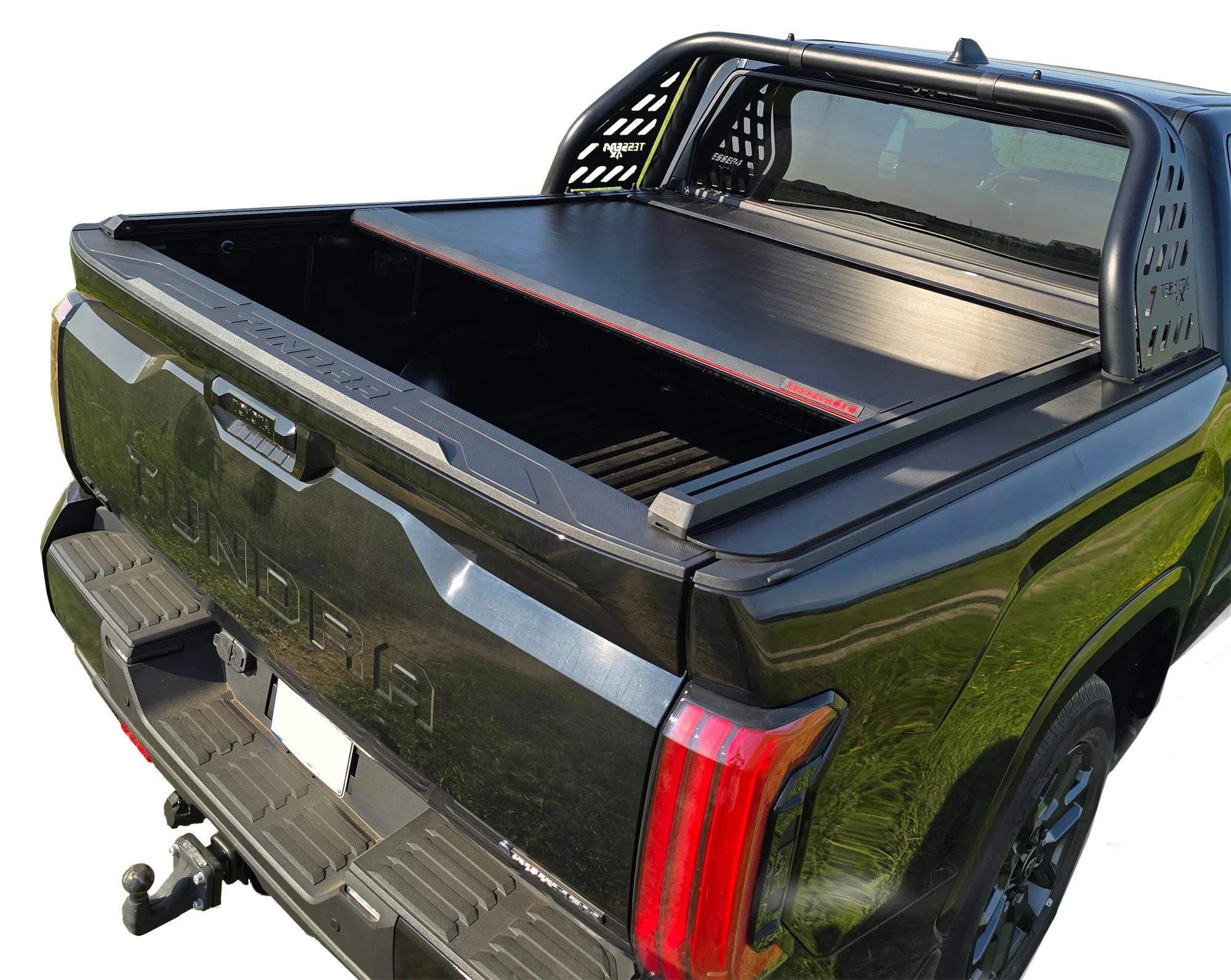Roleta aluminiowa paki Toyota Tundra 6,5ft Tessera Roll+ Manual z led - Image 7
