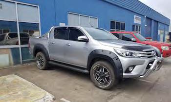 Poszerzenia błotników Toyota Hilux Revo 2015+ szerokość - 75mm